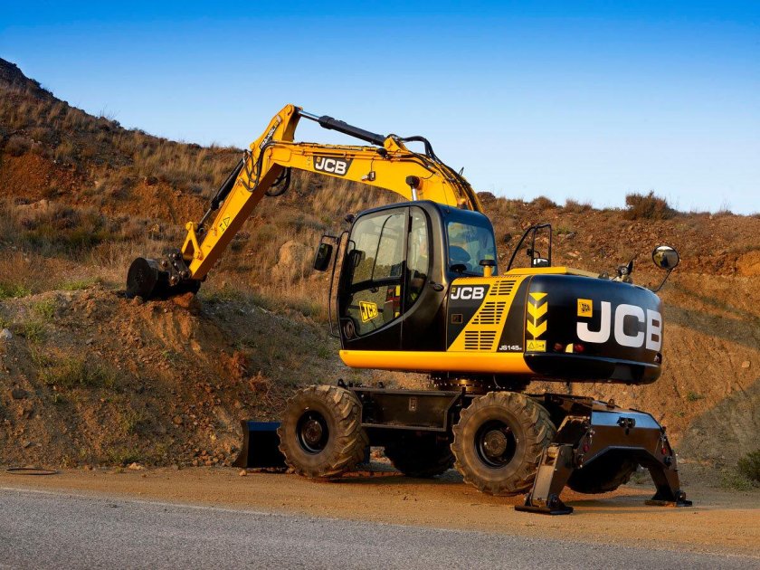 Экскаватор колесный JCB js 145
