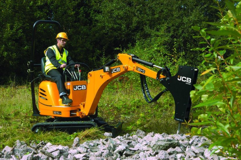 Мини-экскаватор JCB 8010