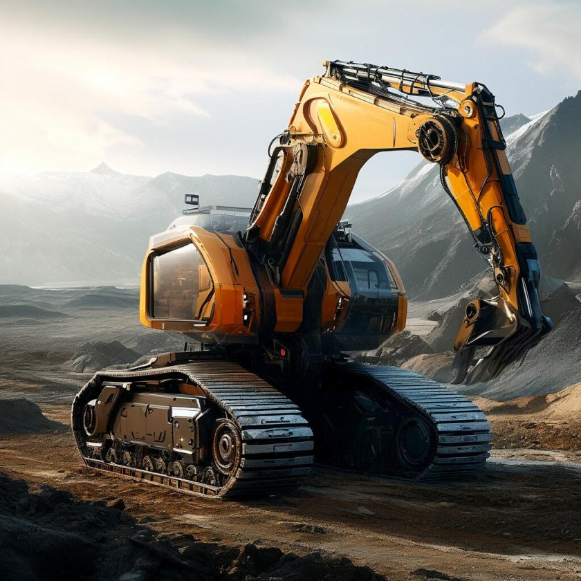 Экскаватор будущего