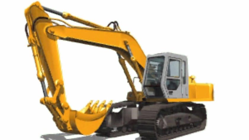 Экскаватор gif