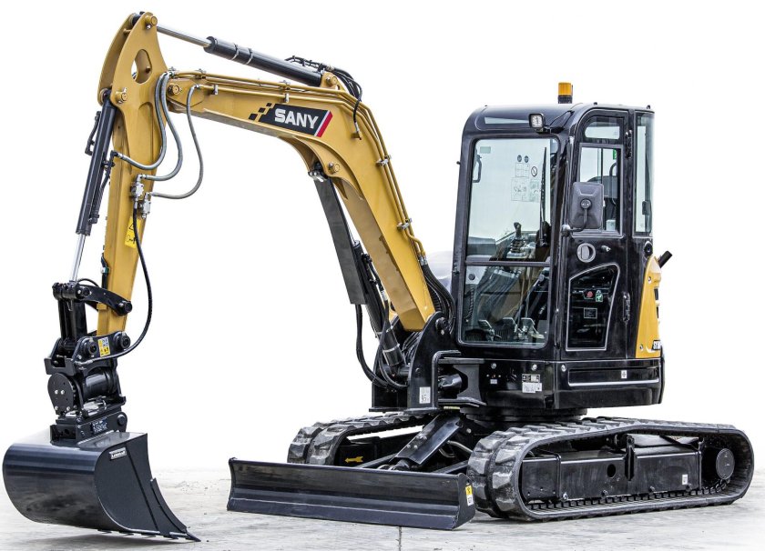 Мини-экскаватор sany sy35u