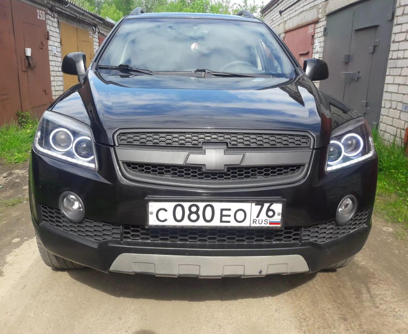 Решетка радиатора Каптива с100