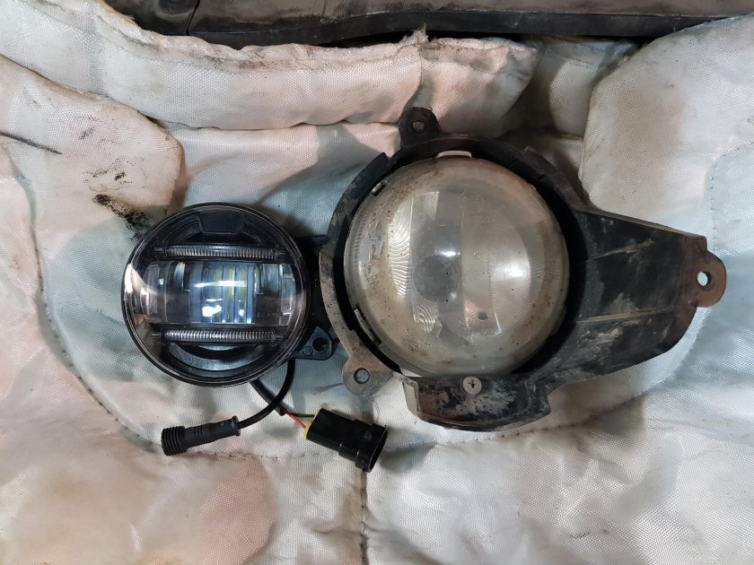 Противотуманные фары Шевроле Каптива с100