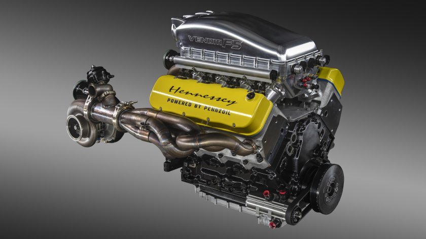 Hennessey venom f5 engine