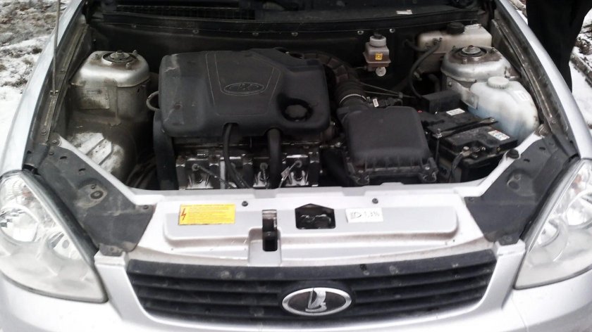 Лада Приора седан 2007 двигатель