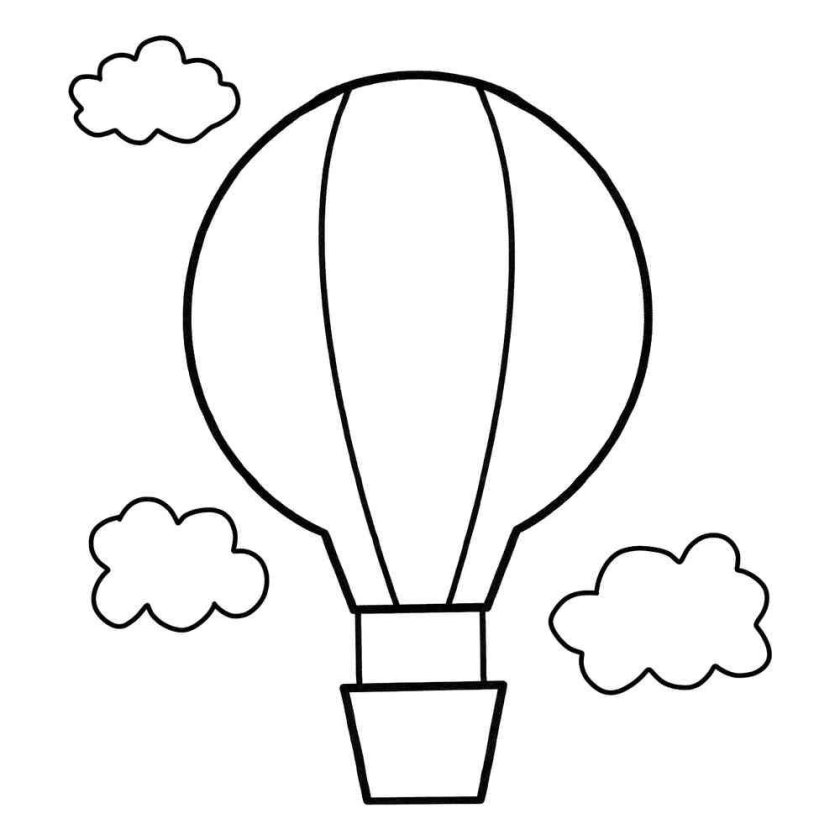 Воздушные шары для раскрашивания детям