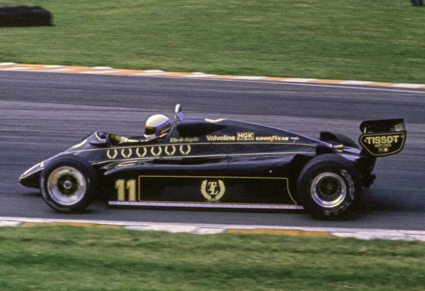 Элио де Анджелис шлем