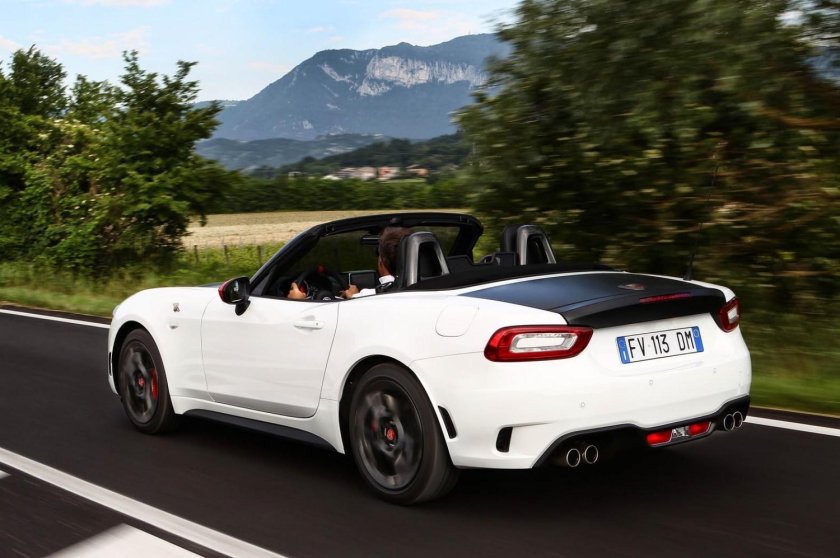 Фиат 124 spider abarth