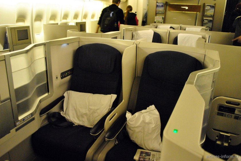 Боинг 747 бизнес класс