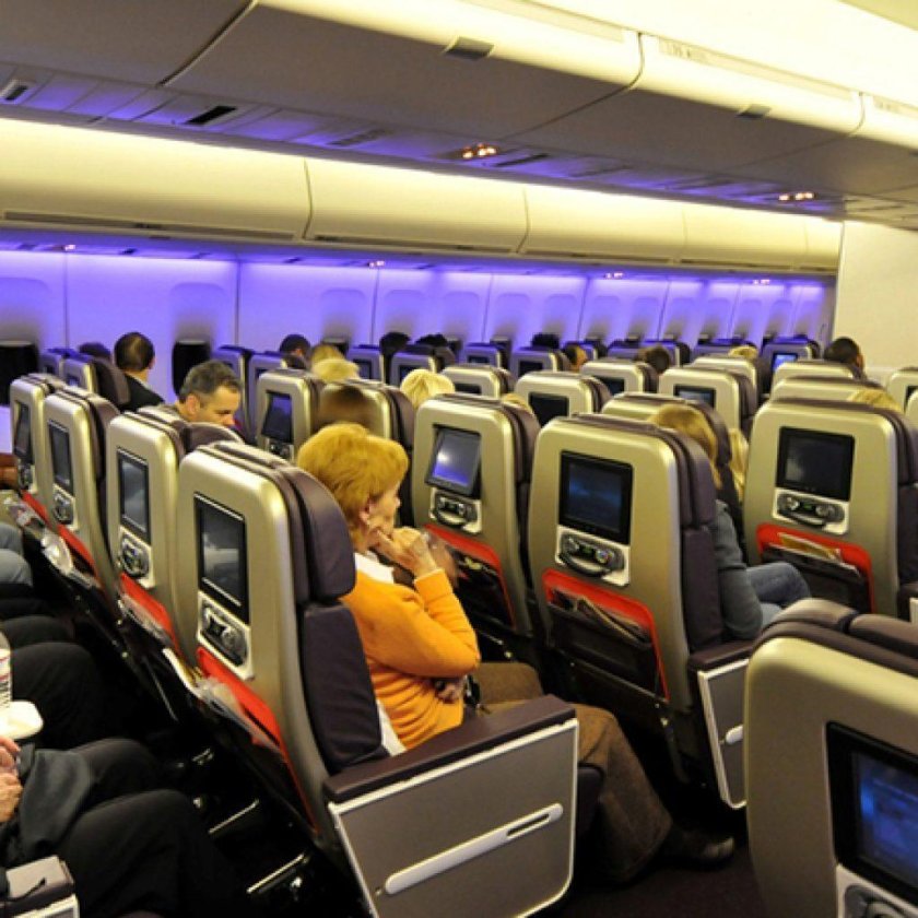 Салон самолета Боинг 747