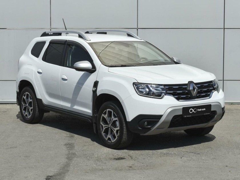 Рено Дастер 2022 белый