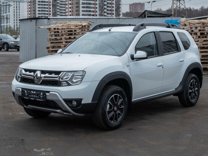 Renault Duster 2021 белый
