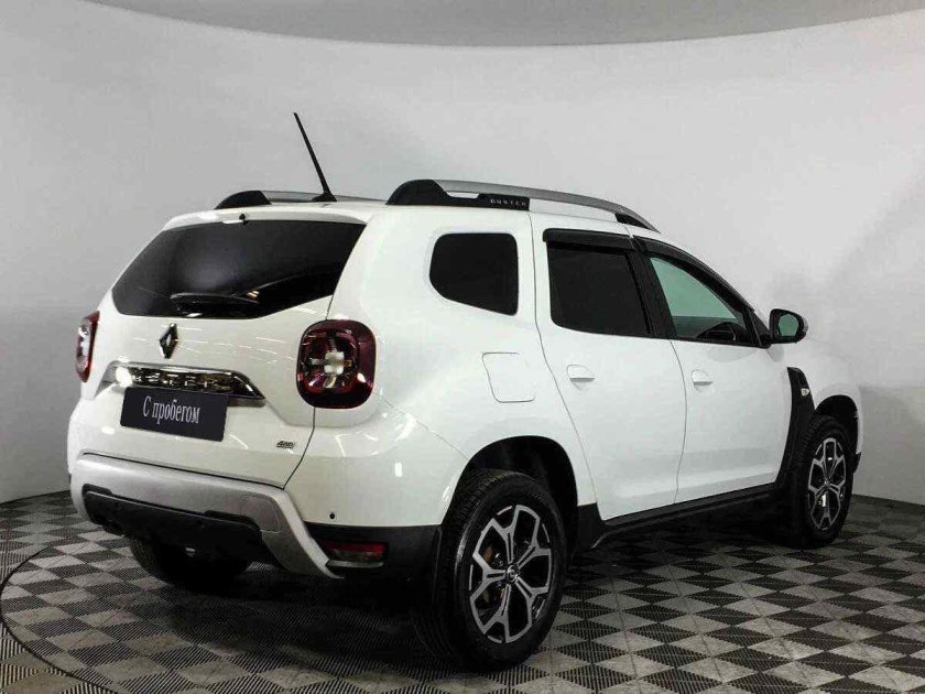 Белый Renault Duster II 1.3 CVT (150 Л.С.) 4wd с пробегом