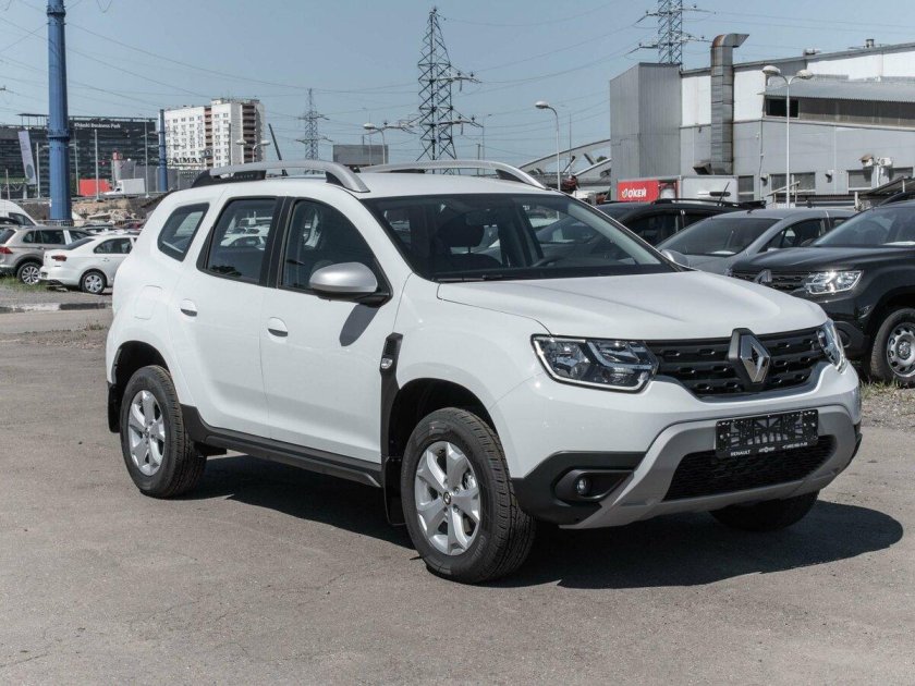 Renault Duster II белый