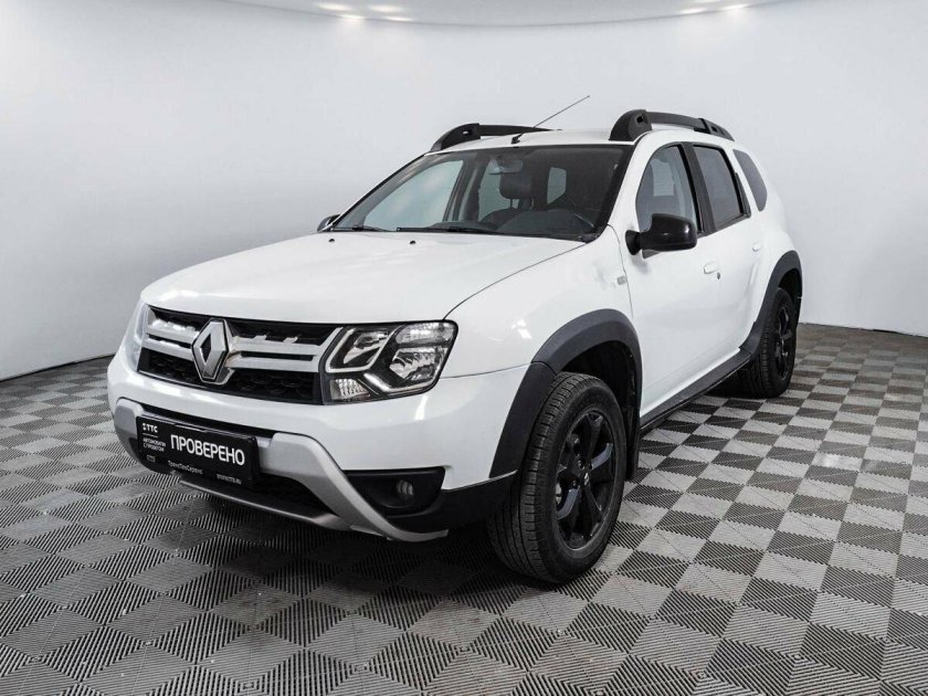 Рено Дастер белый