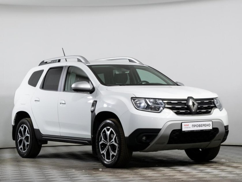 Рено Дастер белый