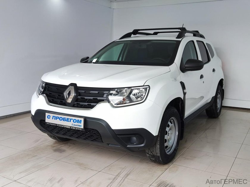 Белый Renault Duster II 1.3 CVT (150 Л.С.) 4wd с пробегом
