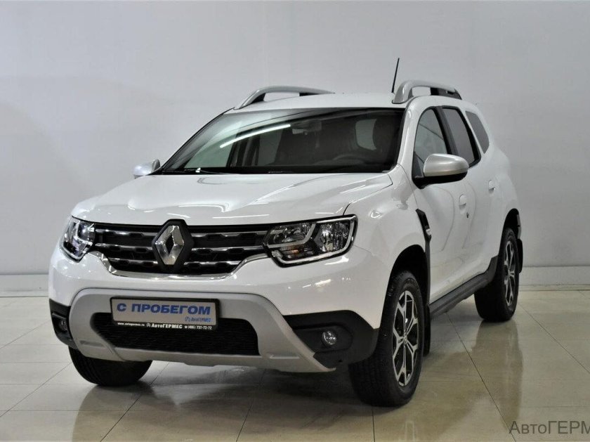 Рено Дастер 2 белый