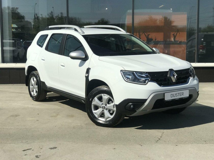 Рено Дастер 2022 белый