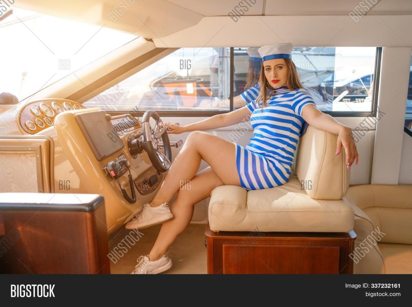 Штурвал яхты