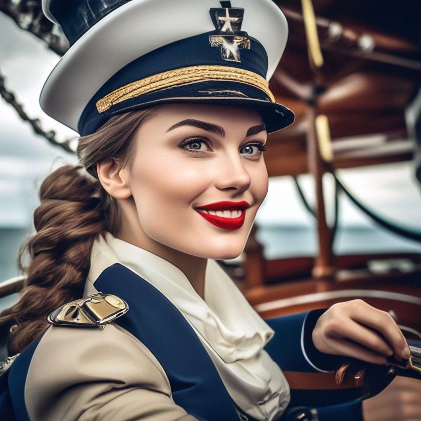 Женщина капитан