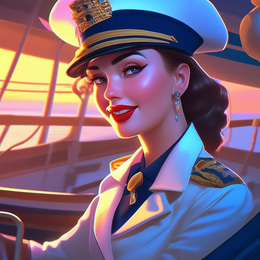 Девушка пилот самолета