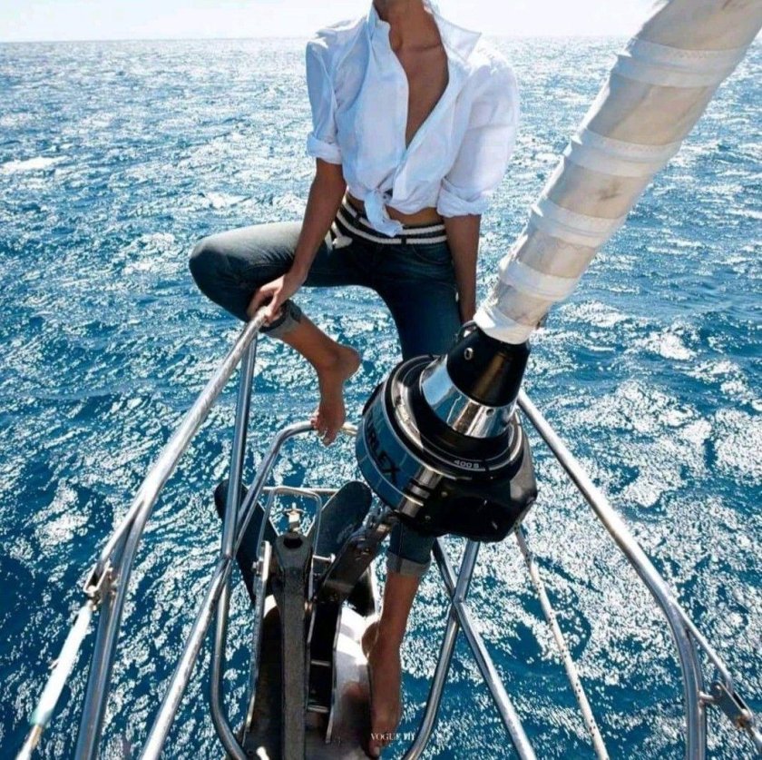 Одежда в морском стиле