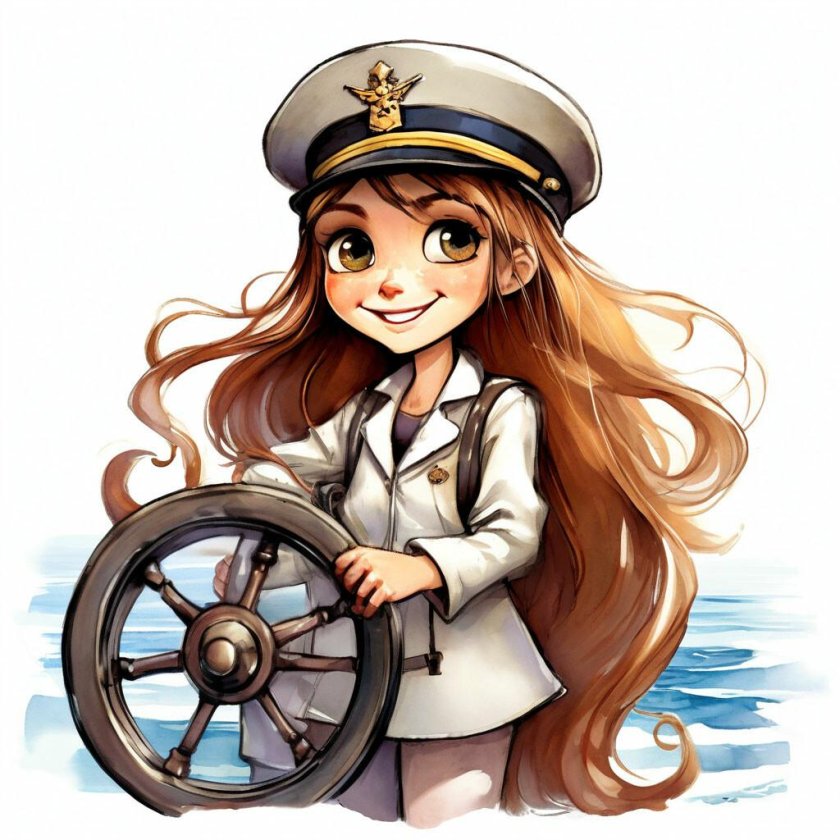 Девушка капитан