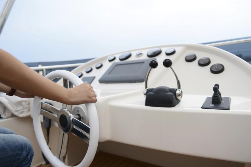 Руль яхты