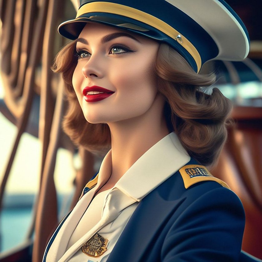 Пилот девушка