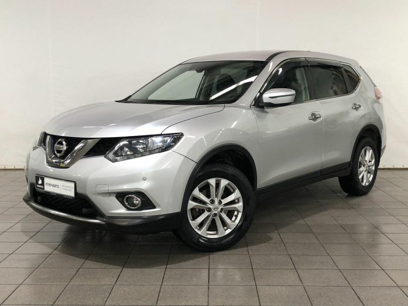 X Trail 2018 серебро