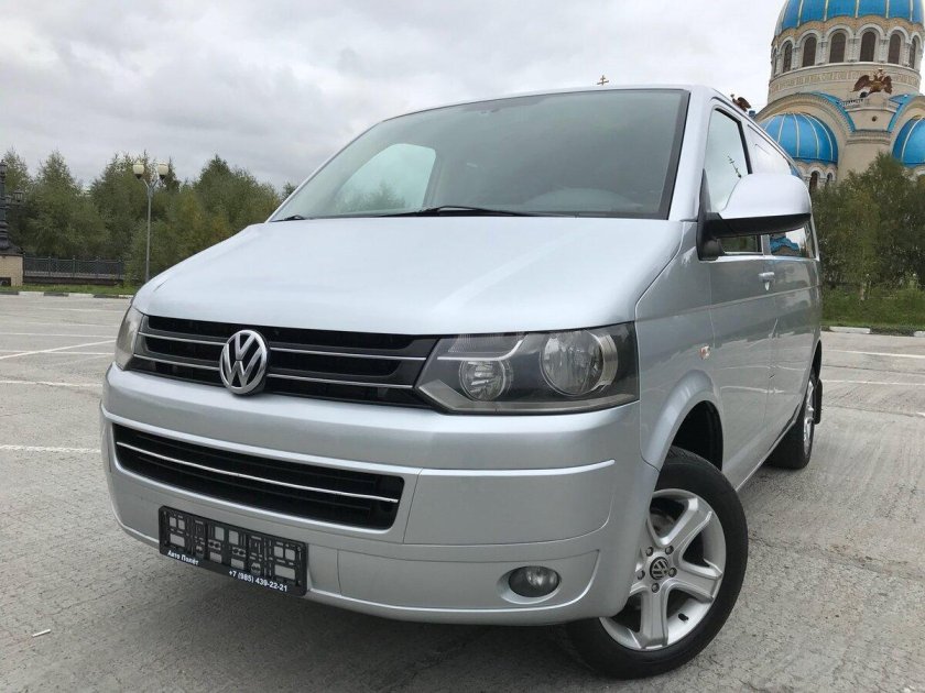 Фольксваген каравелла т5 серебристый