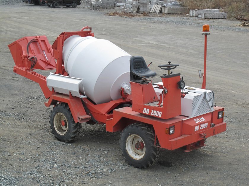 Бетоносмеситель с самозагрузкой forward cm3000