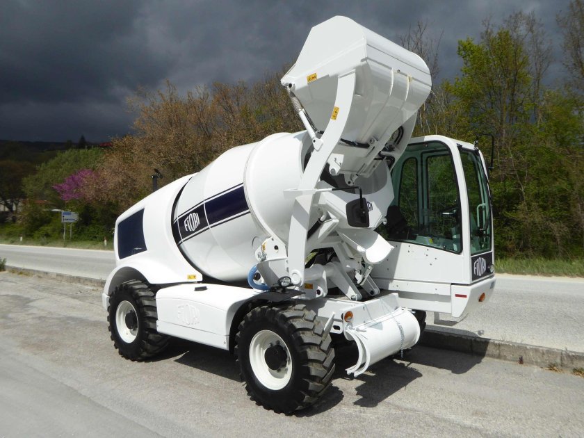 Fiori бетоносмеситель с самозагрузкой