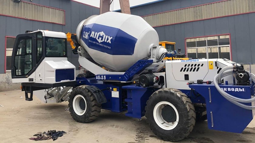 Самоходный бетоносмеситель Aimix as-3.5