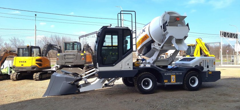 Yugong sdm3000 бетоносмеситель с самозагрузкой