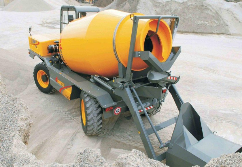 Бетономешалка, dieci f7000
