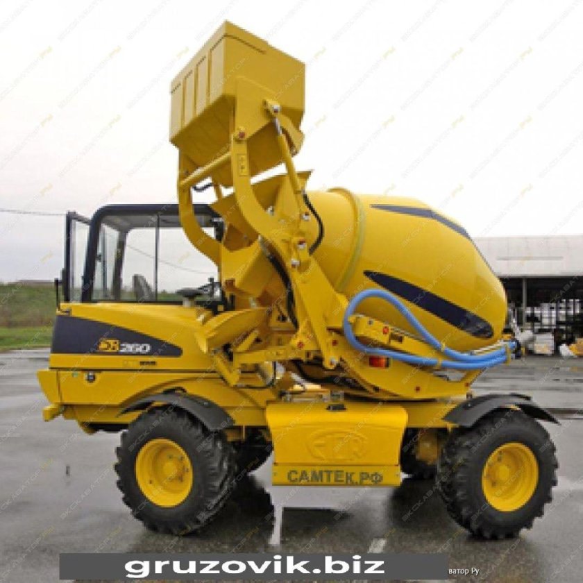 Fiori бетоносмеситель с самозагрузкой