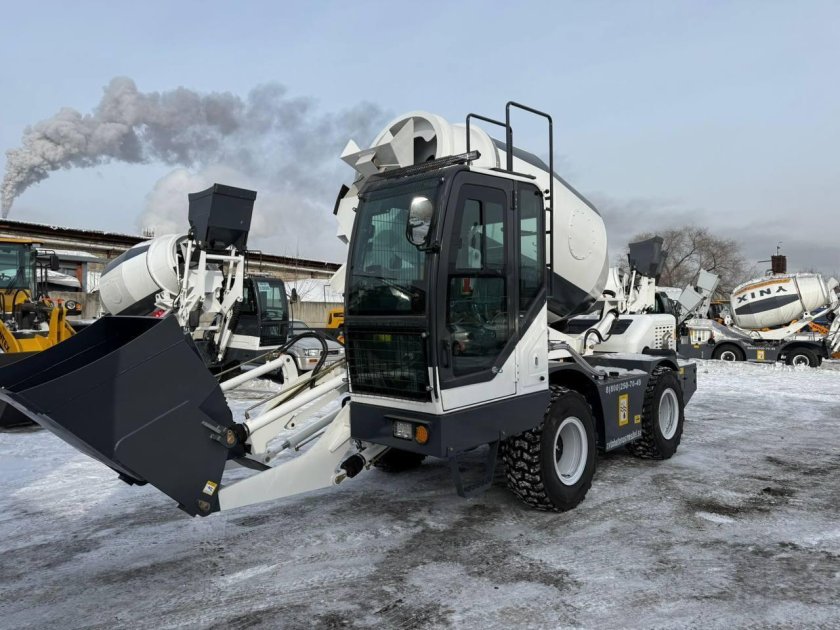 Самоходный бетоносмеситель