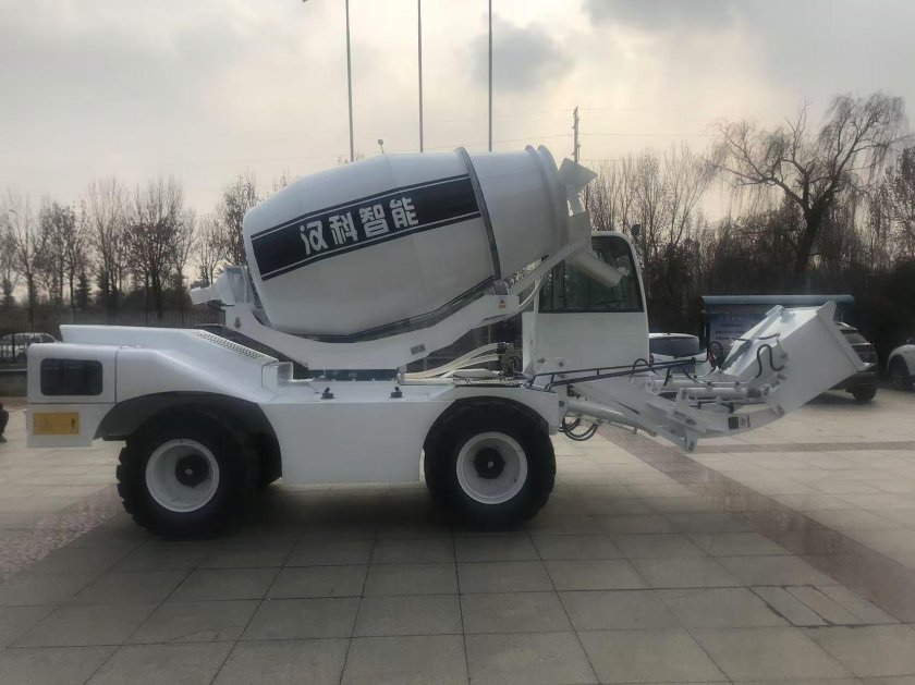 Concrete mixer truck
