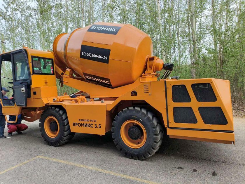 Бетоносмеситель carmix 3.5 тт