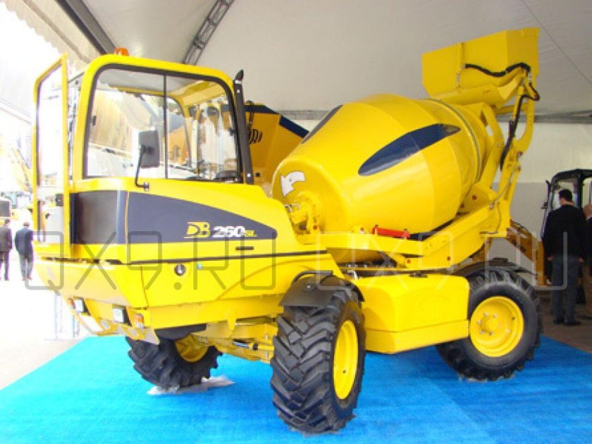 Fiori бетоносмеситель с самозагрузкой