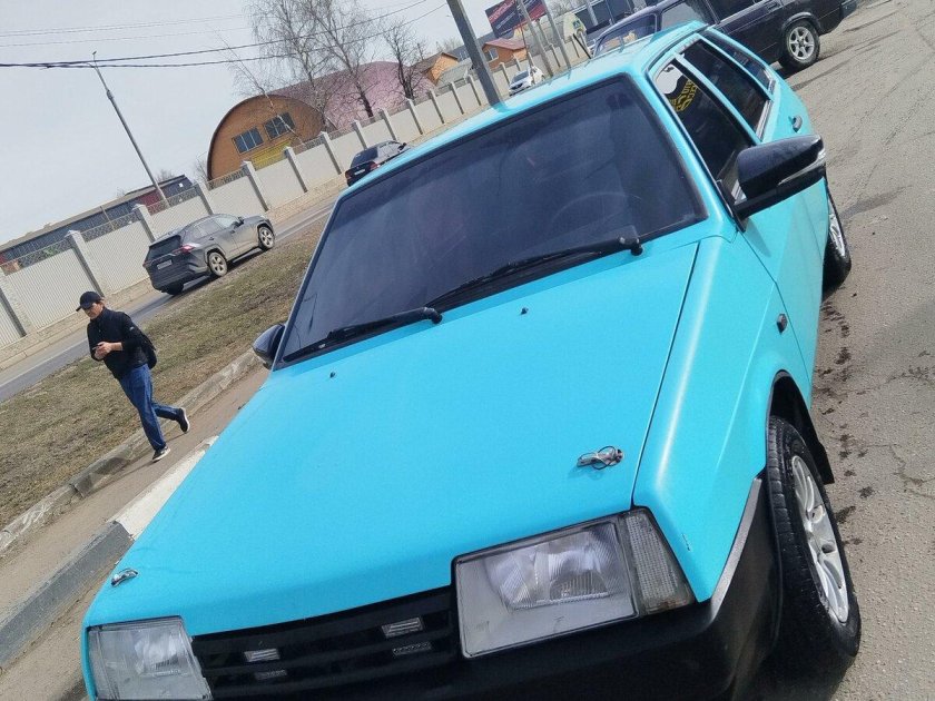Ваз 21099 аквамарин 460