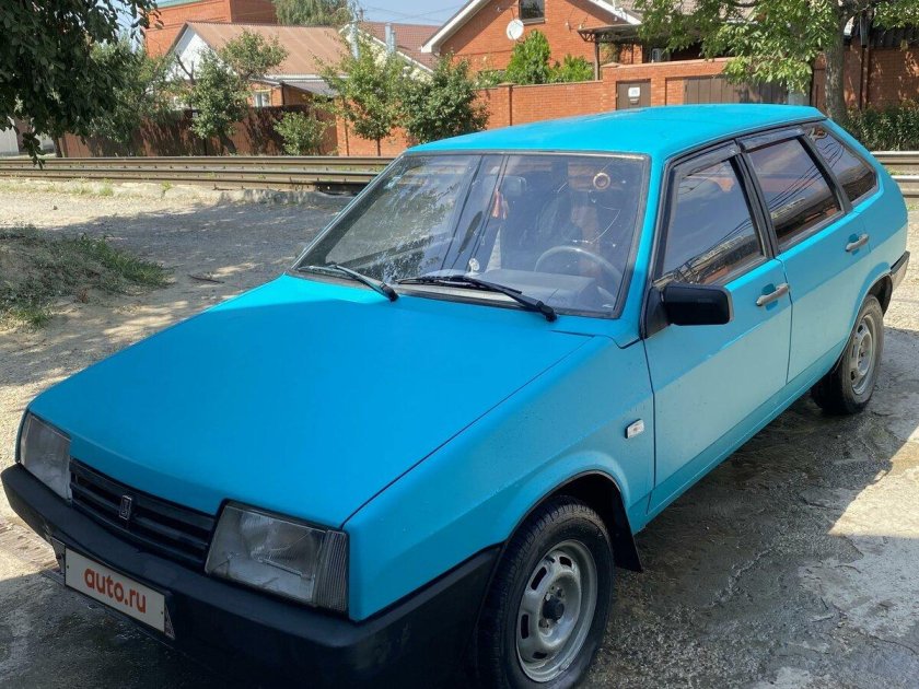 Ваз 2109 голубая