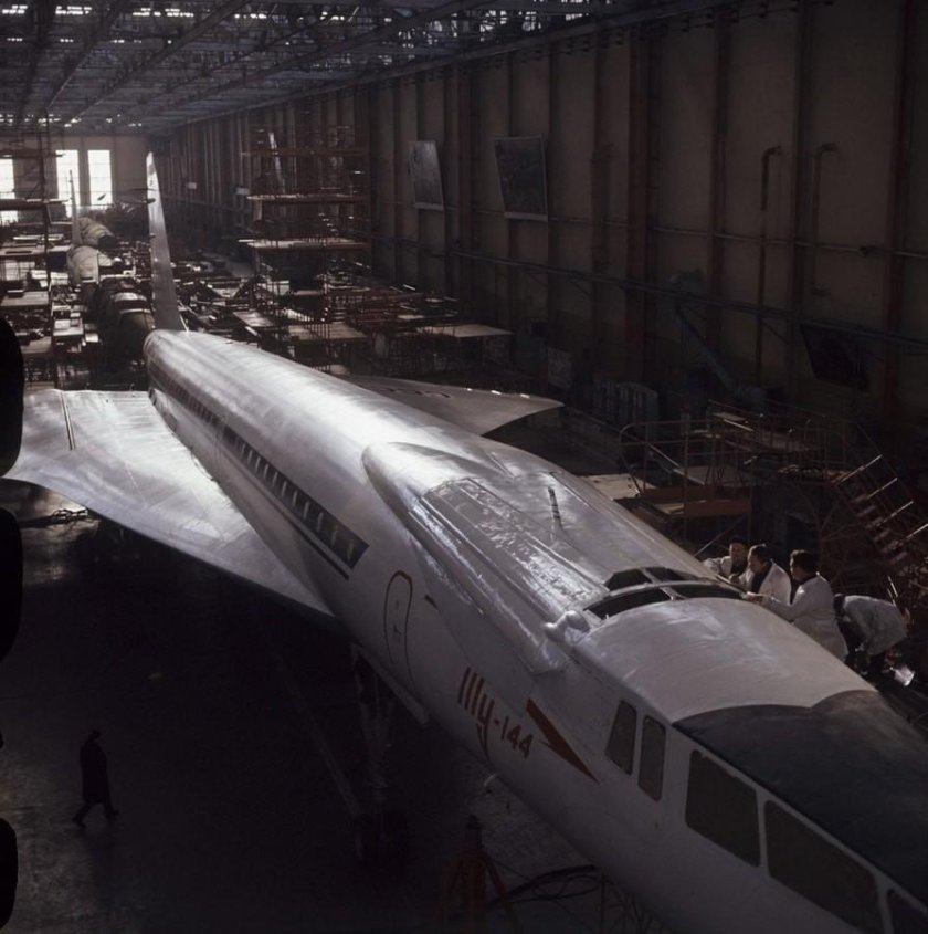 Воронежский авиационный завод ту-144