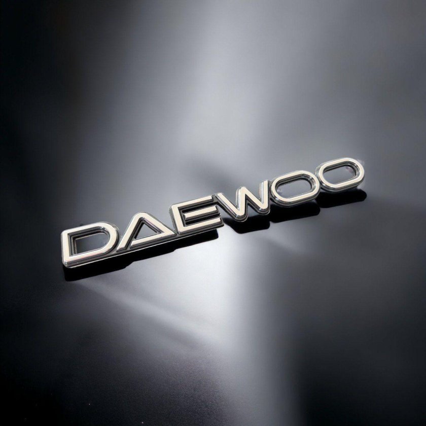 Daewoo надпись