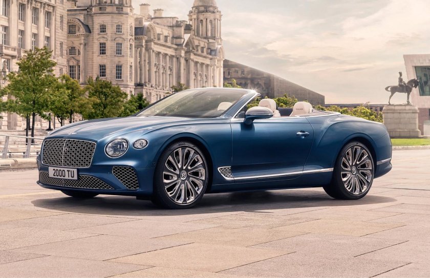 Бентли Континенталь кабриолет 2021