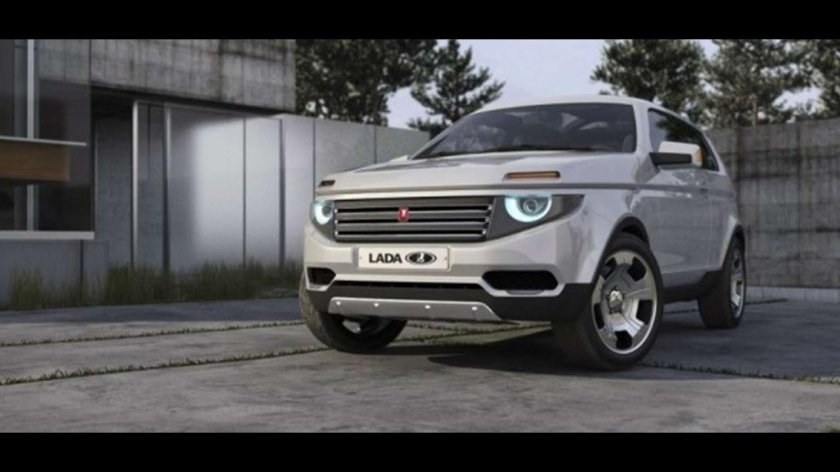 Новая Лада Нива 4 на 4