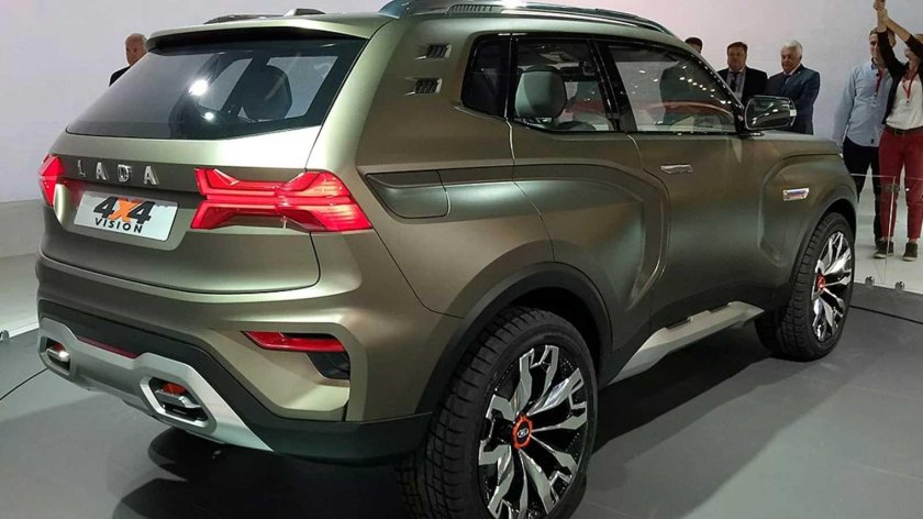 Новая Нива! Lada 4x4 Vision