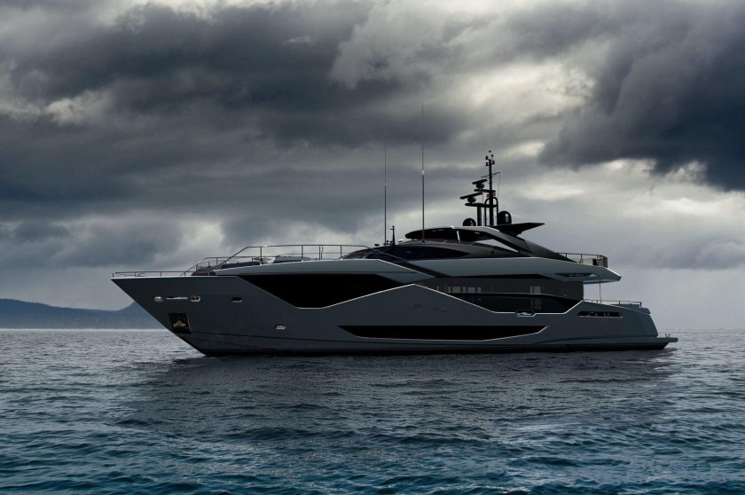 Беринг 120 яхта